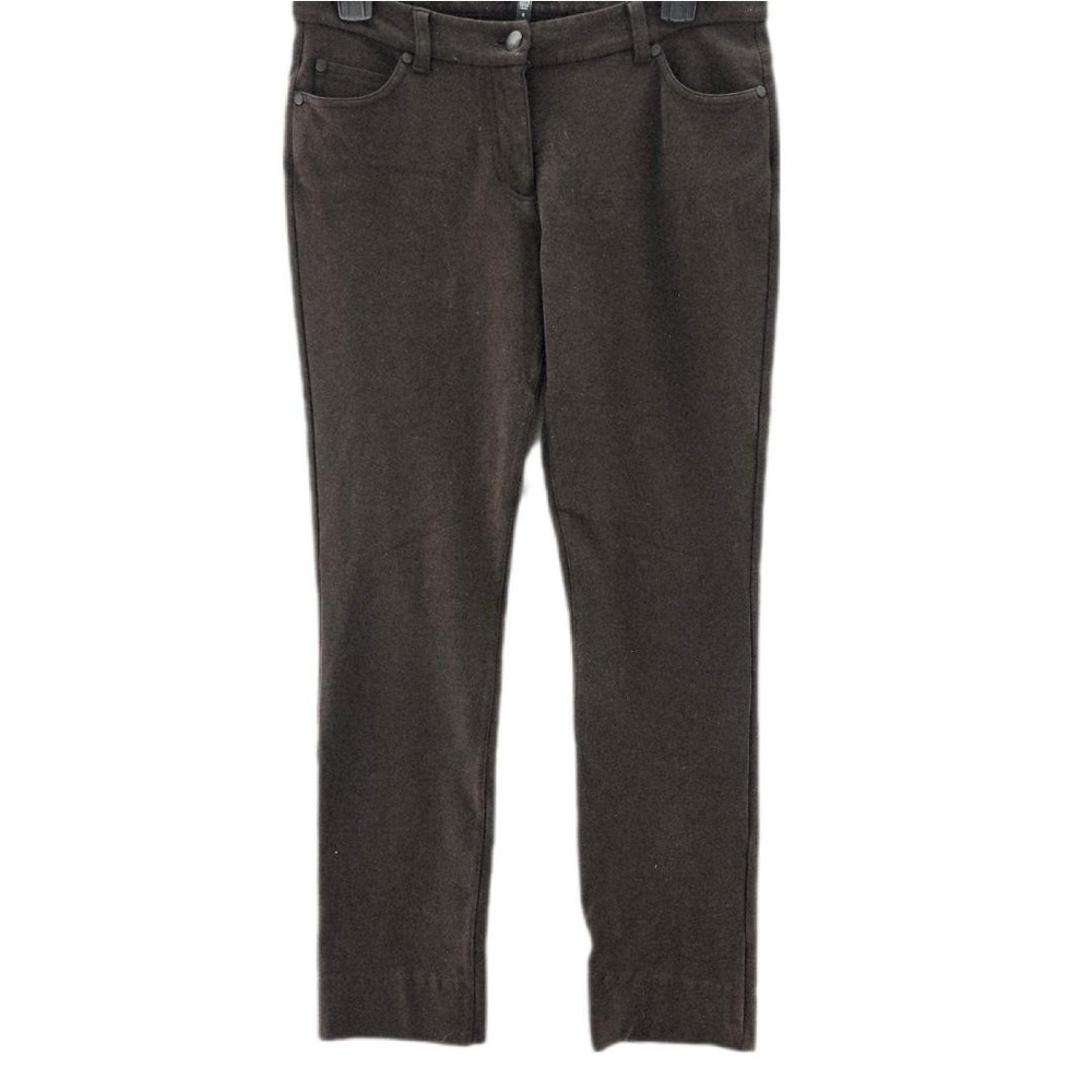 Eileen Fisher Pants Womens‎ 8 Slim Fit Italian Fabric Stretch Casual Comfort